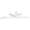 Ekena Millwork Richland Architectural Grade PVC Gable Bracket, 108"W x 18"H x 4"D x 4"F, 4/12 Pitch GBP108X18X0404RIC00 - alternate 1